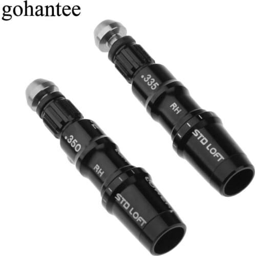 Black 1Pc Aluminum Golf Shaft Adapter Sleeve Replacement Tips Size 0.335 0.350 for 2017 M1 M2 Dirver and Fairway Wood
