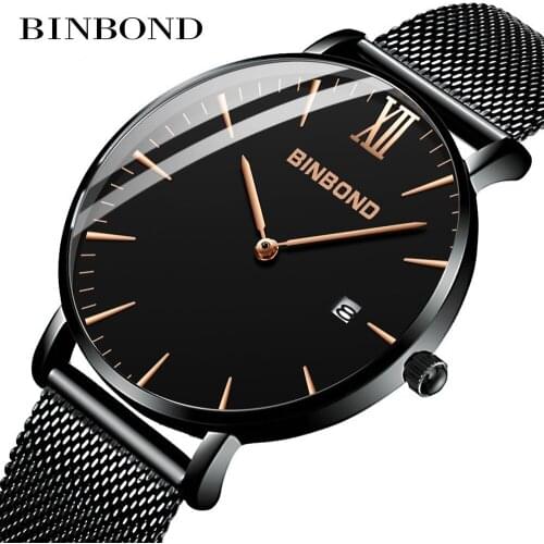 Men Watch Mens Watch Business Luxury Stainless Steel Mesh Watch For Men Military Sports Relogio Masculino Reloj Hombre Drop Sh
