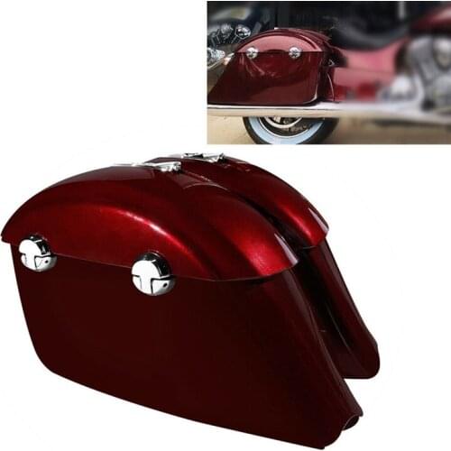 Motorcycle Red Saddlebag Electronic Latch For Indian Springfield Chieftain Dark Horse Chieftain Limited Roadmaster Classic