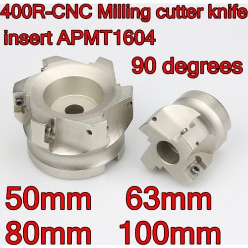 BAP400R 50-22-4T 63-22-4T 80-27-6T 100-32-6T use insert APMT1604 Milling cutter knife dish Free shipping