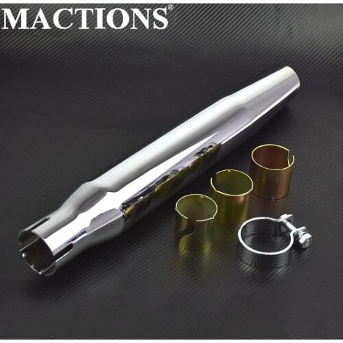 Motorbike Muffler Antique Retro Exhaust Piper For Harley Sportster XL883 Touring Softail Fat Boy exhaust 38/40/43/45mm