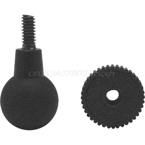 Rubber Ball Head Mount to 1/4 Screw Adapter Tripod Adapter for Gopro Action Camera GPS Ball Mount Holder Accessories