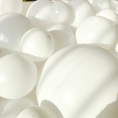 50pcs 100pcs Balloons White Latex Balloon 5-12inch Colorful Party Decoration Baloon Birthday Wedding Festival Room Layout Ballon