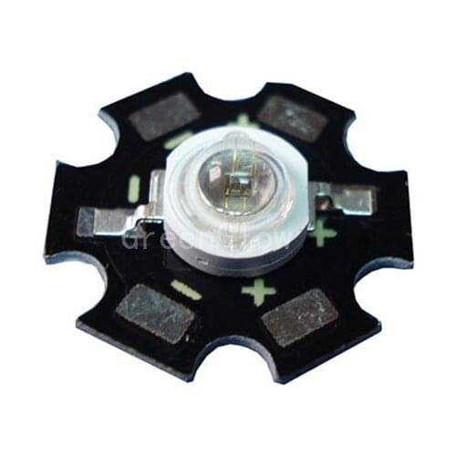 20~50X 1W/3W 660nm LED chip with 20mm aluminum PCB for plant grownth light free shipping