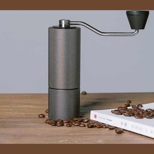 More Upgrade Chestnut C2 High Quality Aluminum Manual Coffee Grinder Rebarba Stainless Steel Grinder Mini Coffee Grinder
