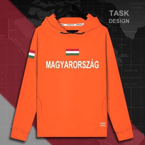 Hungary Hungarian HUN HU mens hoodie pullovers hoodies men sweatshirt new streetwear clothing Sportswear tracksuit nation flag