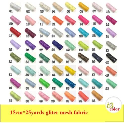 1pcs 15cm*25yards Sequin Tulle Roll Spool Tutu skirt Wedding Decoration Organza Laser DIY Birthday Party Supplies