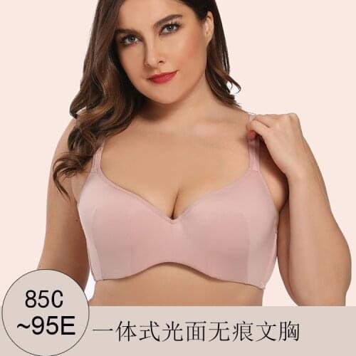 High quality Womens Full Coverage Jacquard Non Padded Lace Sheer Underwire Plus Size Bra 95D 42D