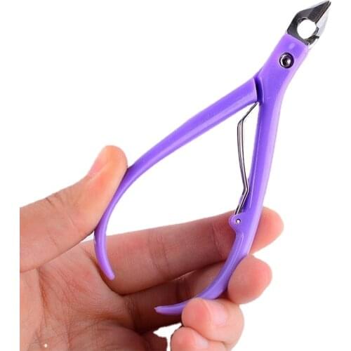 1PC Toenail Ingrown Nail Art Cuticle Nipper Clippers Trimmers Edge Cutter Manicure Scissor Plier Tool Pedicure Dead Skin Remover