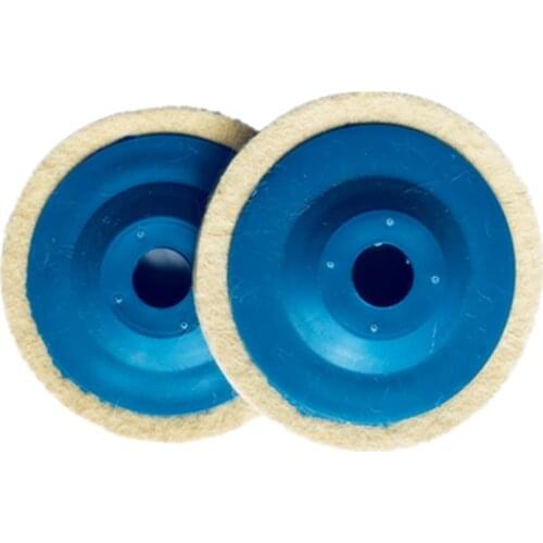 1PCs HOT SALE 100mm Wool Polishing Wheel Buffing Pads Angle Grinder Wheel Felt Polishing Disc Polisher Power Tools