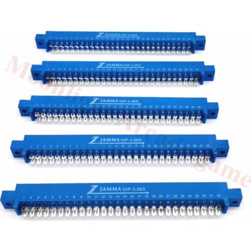 10PCs 28pin Blue Female Jamma Connector for Coin Operated Arcade Game Machine free shipping