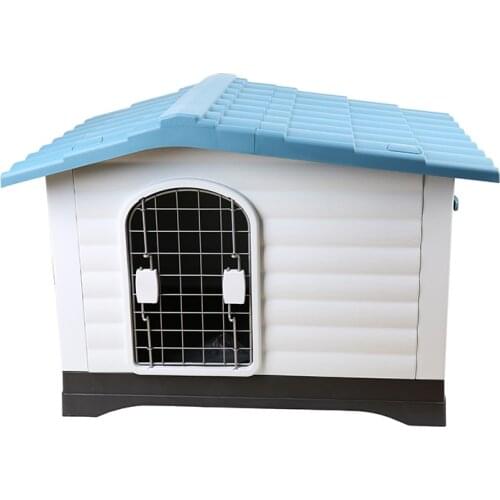 424S plastic dog house for small size dog outdoor waterproof Dog Villa