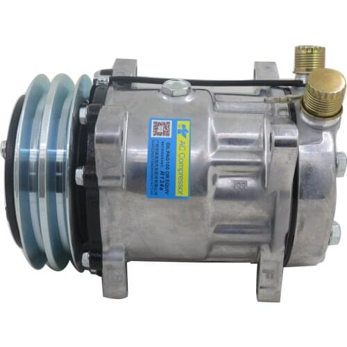 709 FOR SD7H15 AC Compressor 7863 7867 8024 8031 8062 4663 4779 6036 6067 8031 8104 8258 12V 132mm AA PV2