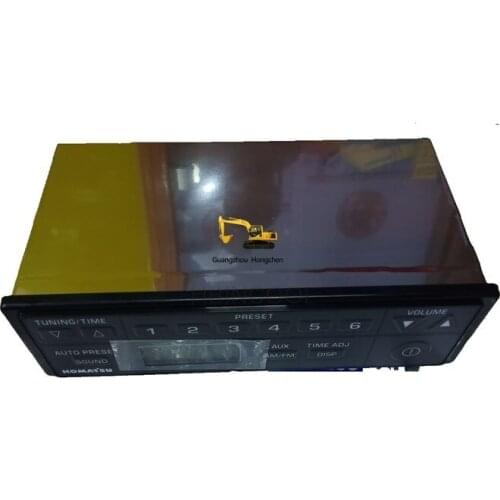 For Komatsu PC bulldozer accessories D65 radio 2A5-06-11932 Komatsu PC radio Imported high-quality bulldozer accessories
