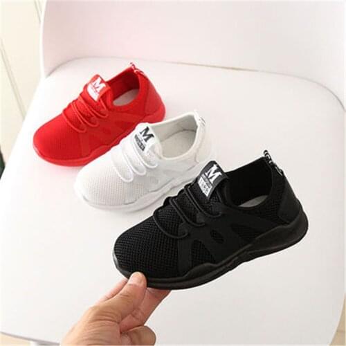 Kids Flats Fashion Boys Girls Shoes Causal Sneakers 2021 Children Breathable Running Shoes Toddler Sports Shoes for Boys