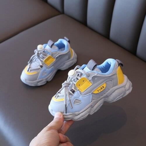 Children Casual Shoes Soft Sole For Baby Boys Girls Sport Sneakers 2021 Spring Autumn Fashion Kids Shoes Breathable Anti-slip