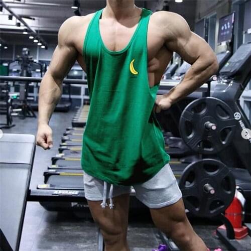 New Mesh Mens Running Tank Top Training Fashion Workout Gym Clothing Bodybuilding Sleeveless Fitness Quick-drying Stretch Vest