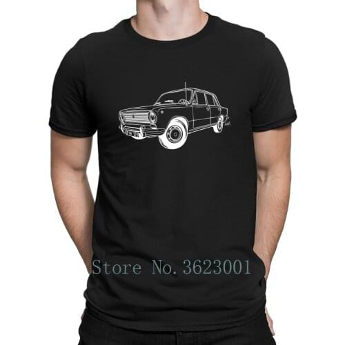 Designer Natural Men T Shirt Gents Lada Vaz 2101 T-Shirt Humor Hilarious Tshirt For Men Big Sizes Tee Shirt High Quality