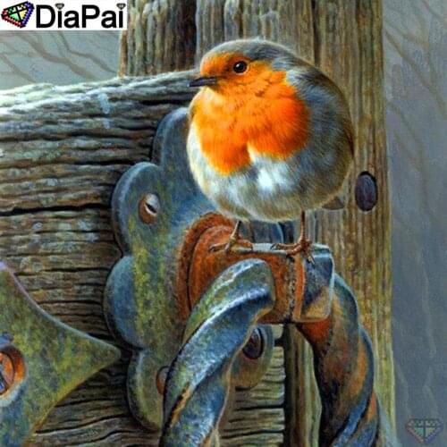 DiaPai 100% Full Square/Round Drill 5D DIY Diamond Painting "Animal bird" Diamond Embroidery Cross Stitch 3D Decor A19226