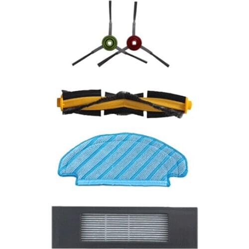 Robot Vacuum Cleaner HEPA Filter Side Brush Mop Cloth for Ecovacs DEEBOT OZMO T8 AIVI RobotiC Vacuum Cleaner Parts Accessories