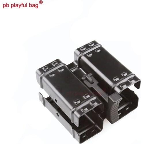 Outdoor sports cs toy LDT JiQu MP5 upgrade material parallel device double magazine expansion quick release ID42