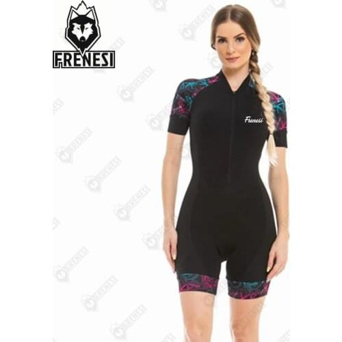 Frenesi Sports Wear Womens Cycling Outfits Jumpsuit Bicicleta Triathlon Mtb Brasil Ciclista Bicycle Roupa Ciclismo Skinsui