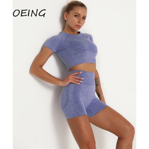 Leggings Lounge Wear Set Women 2 Piece Set Women Seamless Biker Shorts