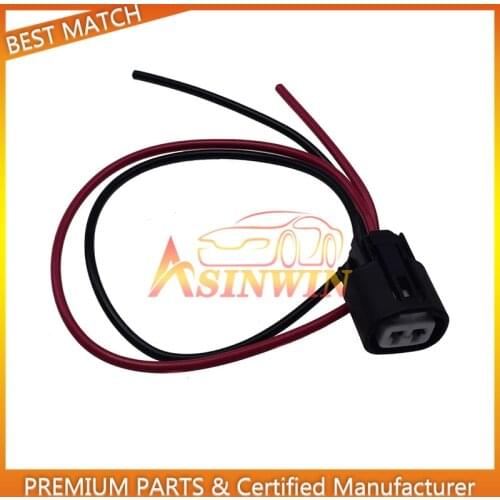 1 pc ABS Wheel Speed Sensor Wiring Harness Connector Plug Pigtail 2Wires 2Pins 89516-08020 8951608020 Fit For Toyota Lexus Scion