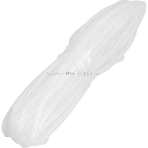 10M x 4.5mm Clear Flexible Air Pump Oxygen Pipe for Aquarium