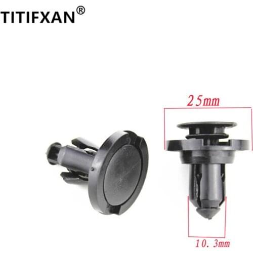 10PCS Bottom large edge clip for Subaru Forester Outback Impreza Tribeca plastic fasteners