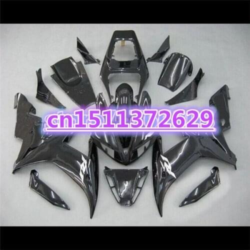 100%Fits For 02-03 YZF R1 02 03 YZF 1000 all black YZF-R1 YZF-1000 YZFR1 YZF1000 2002 2003 Fairing Body