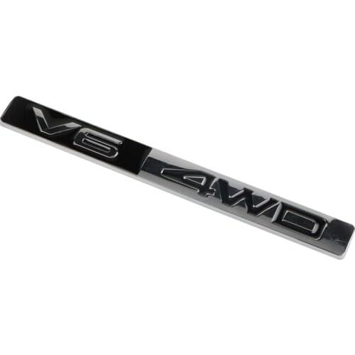 20x V6 4WD Metal Emblem Universal Car Sticker Badge Decoration Decal Car Accessories