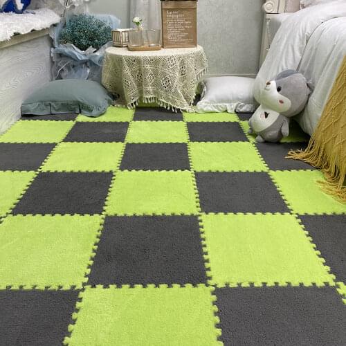 Cube box carpet 30*30cm Puzzle carpet baby play mat floor puzzle mat Eva children foam carpet