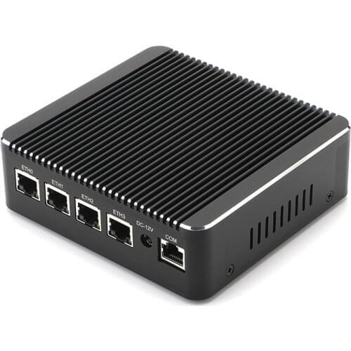 Fanless Mini Pc 4lan Celeron N3540 N4200 Firewall VPN Router pfSense 4 Nic Ethernet Ports Network Server