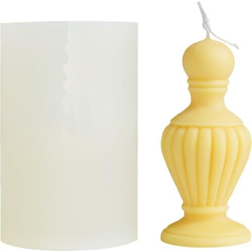 DIY Aromatherapy Candle Making Mold Silicone Candle Mold Geometric Shaped Plaster Mould Soap Mold Handcrafts Supplies