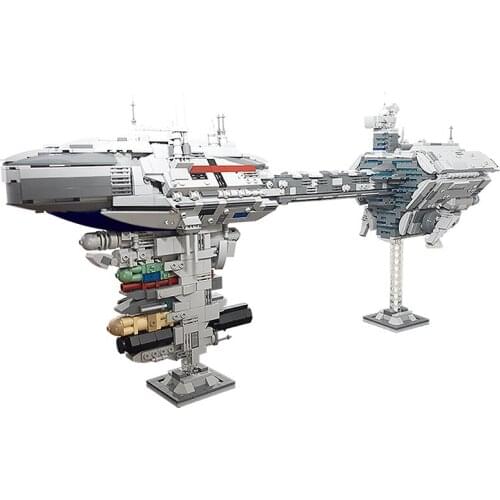 1988PCS Moc Moviex EF76 Nebulon-B Escort Frigate Rebel Alliance Battleshipal Building Blocks Bricks Education Toys For Kids