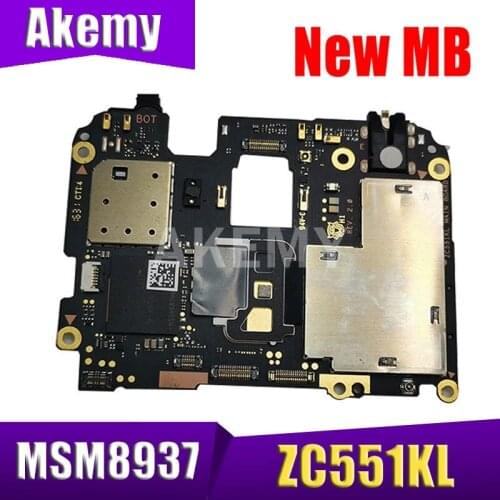 Akemy ZC520KL MB._2G/MSM8917(1.4G) 16GB / 32GB SSD MainBoard For ASUS ZC520KL ZC520K ZC520 Motherboard Logic Board