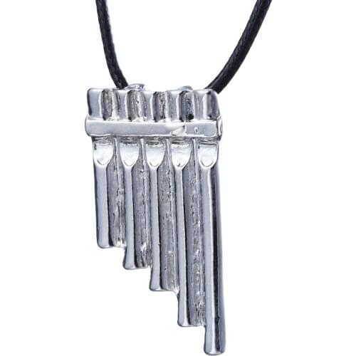 Fashion Jewelry Charm Necklaces Peter Pan Magic Flute Pendant Necklace For Men And Women Jewelry Gift
