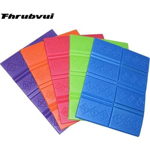 Fashion Travel Camping Mat Foldable Portable Sit Grass Picnic Mats Folding Cushion Rectangular Outdoor Bus Dirty Prevention Pad