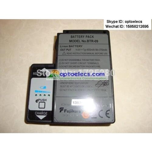 Original BTR-09 battery pack for 70S & 80S & 70R 62S 61S 70S+ 80S+ 70R+ 62S+ 61S+ 62C 61C fusion splicer Made in Japan