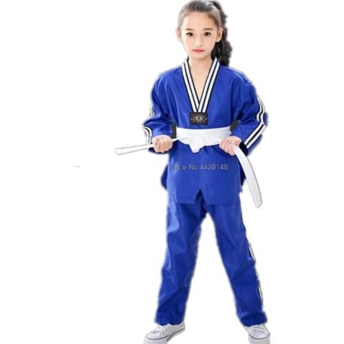 Professional Adult Children Taekwondo Training Uniform Breathable Taekwondo Suit WTF Approved tdk Taekwondo dobok clothes
