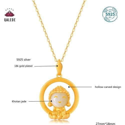 QALEDE Silver Chains