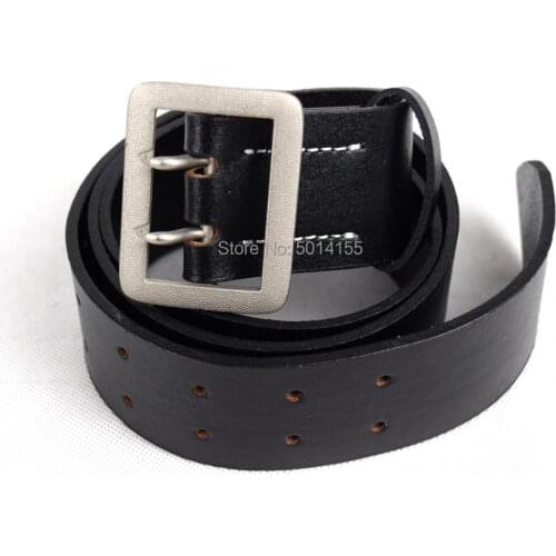 Replica WWII WW2 GERMAN OFFICER DOUBLE CLAW BLACK BELT