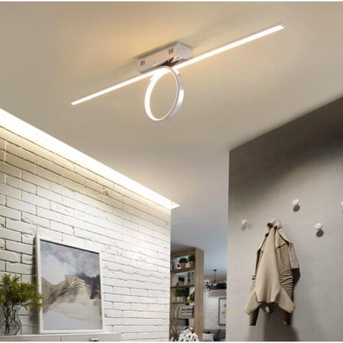 FANPINFANDO Chrome/Gold plating Modern Ceiling Chandeliers For Bedroom study kitchen Led Chandeliers Hall Aisle Indoor Fixtures