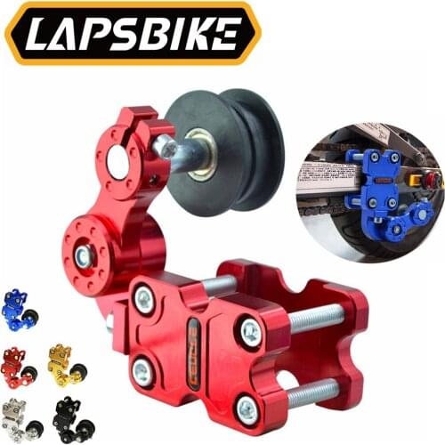 Universal Portable Motorcycle Aluminum Roller Adjuster Chain Tensioner For Chopper ATV Dirt Bike Motorbike Modified Accessories
