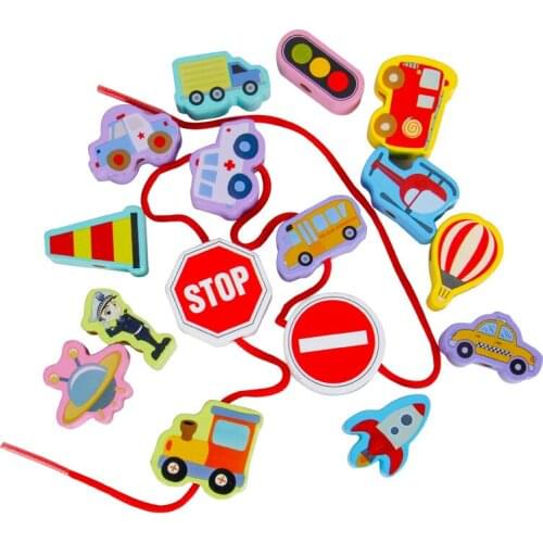 VOKMASCOT Wooden Constructors