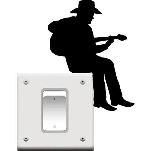 Funny band Home Decor Wall Stickers For Babys Rooms Waterproof Wall Art Decal