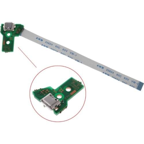 T3EE Replace USB Charging Port Board For JDS-040 PS4 Controller With 12Pin Flex Cable