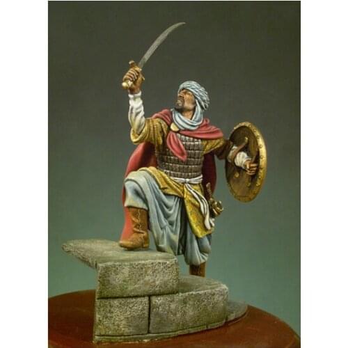 1/32 54mm Scale The Arab warriors Figure Resin Bust resin Kit Free Shipping