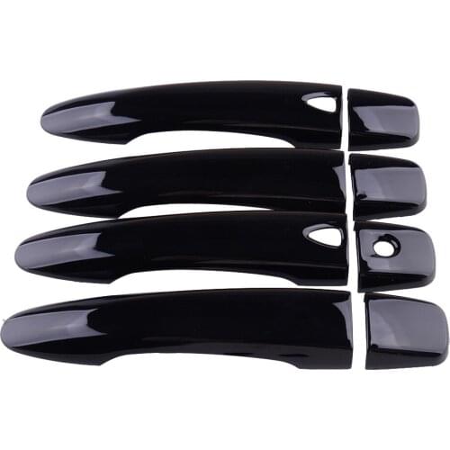 1 Set ABS Car Exterior Smart Door Handle Covers Trim Decoration Fit for Nissan Maxima Rogue Kicks Qashqai Versa TIIDA X-Trail